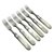 Pearl Handle by Landers, Frary & Clark Luncheon Forks, Set of 6