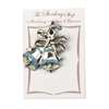 Charm by G w/ Arrow Hallmark, Sterling Wedding Bells