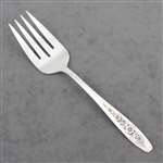 Primrose by Wm. Rogers & Son, Silverplate Cold Meat Fork
