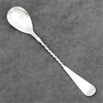 Egg Spoon by N.F.Silver Co., Silverplate Twist Handle