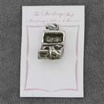 Charm, Sterling Treasure Chest