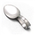 First Love by 1847 Rogers, Silverplate Baby Spoon, Curved Handle