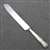 Cake Knife by Hallmark, Silverplate Kings Design