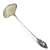 Punch Ladle, Flat Handle, Silverplate Twist Handle