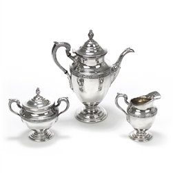 Lafayette by Reed & Barton, Silverplate 3-PC Coffee Service