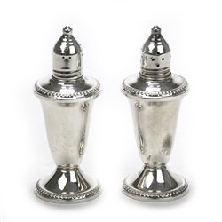 Salt & Pepper Shakers by Duchin Creation, Sterling, Gadroon Edge