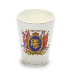 Tumbler, China, Crowning of King George & Queen Elizabeth