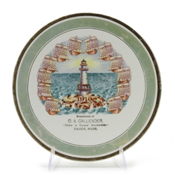 Collector Plate by Pope Gosser, China, Gandy Nebraska Calendar Plate