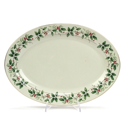 Holiday Traditions by Made in China, China Serving Platter, Oval