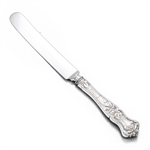 Edgewood by Simpson, Hall & Miller, Sterling Luncheon Knife, Blunt Plated, Monogram D