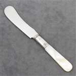 Pearl Handle by Landers, Frary & Clark Butter Spreader, Acanthus Ferrule