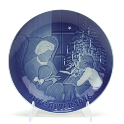 Christmas Plate by Bing & Grondahl, Porcelain Decorators Plate, A Christmas Tale