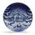 Christmas Plate by Bareuther, Porcelain Decorators Plate, Kapplekirch