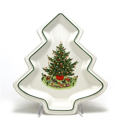 Christmas Heritage by Pfaltzgraff, Stoneware Tree Dish