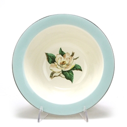 Turquoise, Magnolia by Lifetime, China Vegetable Bowl, Round