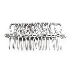 Corn Holder, Silverplate, Set of 12