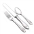 Princess by Aurora, Silverplate Youth Fork, Knife & Spoon