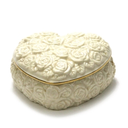 Rosebud by Lenox, China Box, Heart