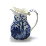 Liberty Blue by Staffordshire, China Pitcher