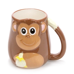 Mug by Tag, Ceramic, Monkey