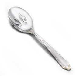 Delacroix Gold by Mikasa, Stainless Tablespoon, Pierced (Serving Spoon)