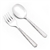 Cherie by Oneida, Stainless Baby Spoon & Fork