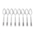 Coronation by Community, Silverplate Teaspoons, Set of 8