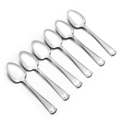 Etruscan by Gorham, Sterling Ice Cream Spoons, Set of 6, Monogram P