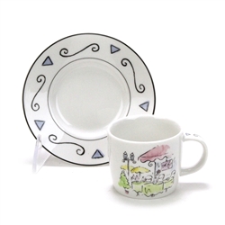 Vues de Paris by Studio Nova, Porcelain Demitasse Cup & Saucer