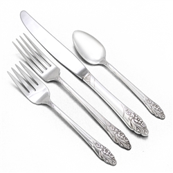 Evening Star by Community, Silverplate 4-PC Setting, Dinner, Modern