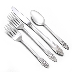 Evening Star by Community, Silverplate 4-PC Setting, Viande/Grille, Modern