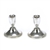 Candlestick Pair by Preisner, Sterling, Gadroon Edge