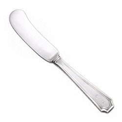 Fairfax by Gorham, Sterling Butter Spreader, Flat Handle, Monogram D