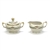 Dexter, Empire Shape by Meito, China Cream Pitcher & Sugar Bowl