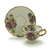 Cup & Saucer by Royal Sealy, China, Pansies