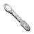 Individual Salt Spoon by SAAD, Sterling, Egyptian Pharaoh