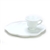 Harvest Milk Glass by Colony, Glass Snack Set