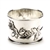 Napkin Ring by Old Newbury Crafters, Sterling, Wild Rose, Monogram LP