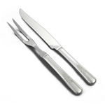 Desire by Wm. Rogers, Silverplate Carving Fork & Knife, Steak