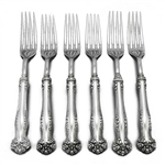 Avon by 1847 Rogers, Silverplate Dinner Fork, Set of 6, Hollow Handle