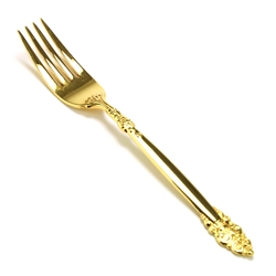 Golden Spanish Crown by Community, Gold Electroplate Dinner Fork
