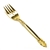 Golden Spanish Crown by Community, Gold Electroplate Salad Fork