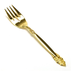 Golden Spanish Crown by Community, Gold Electroplate Salad Fork