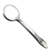 First Love by 1847 Rogers, Silverplate Round Bowl Soup Spoon, Monogram B