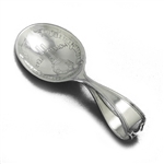 Baby Spoon, Curved Handle by Webster, Sterling, Birth Record