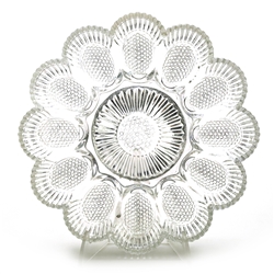 Hobnail Clear by Indiana, Glass Deviled Egg Plate