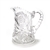 Water Pitcher, Glass, Pinwheel & Star Design