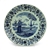 Decorators Plate by Boch, Porcelain, Delft, Holland Scene