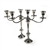 Puritan by Gorham, Silverplate Candelabrum Pair, 3-Branch