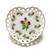 Heart Dish by Norcrest, China, Moss Rose